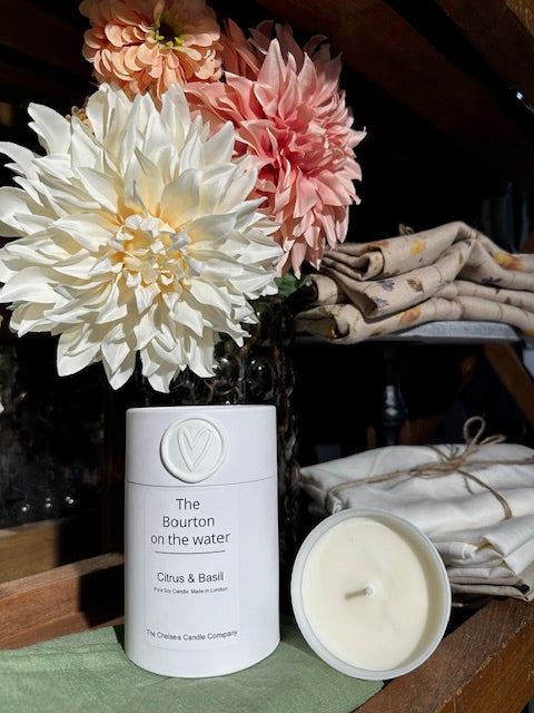 The Bourton-on-the-Water Candle - Citrus, Basil & White Tarragon