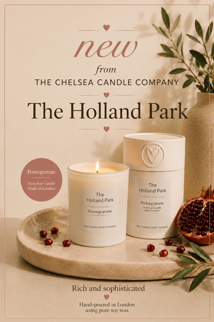 The Holland Park - Pomegranate. NEW!