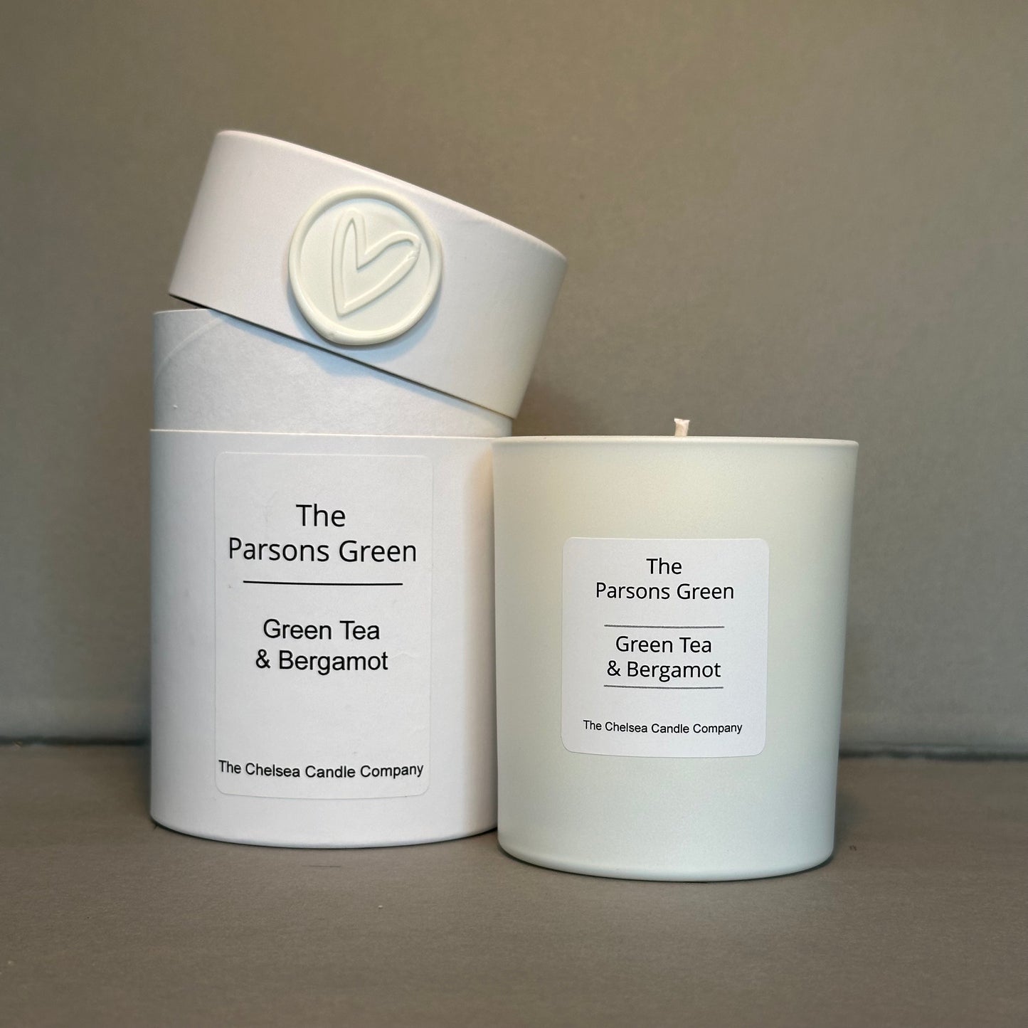 The Parsons Green Candle - Green Tea & Bergamot