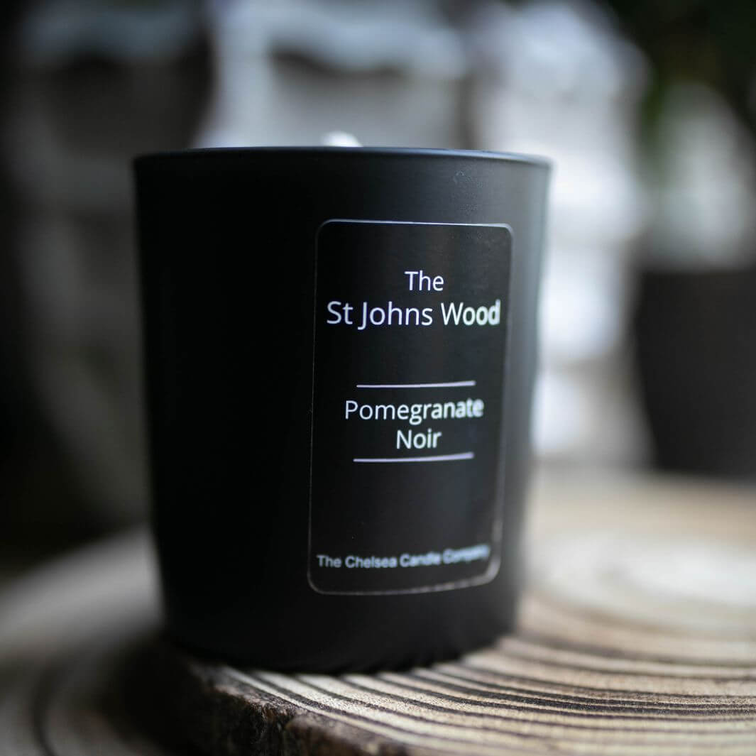 The St. John's Wood Candle - Scent Pomegranate Noir