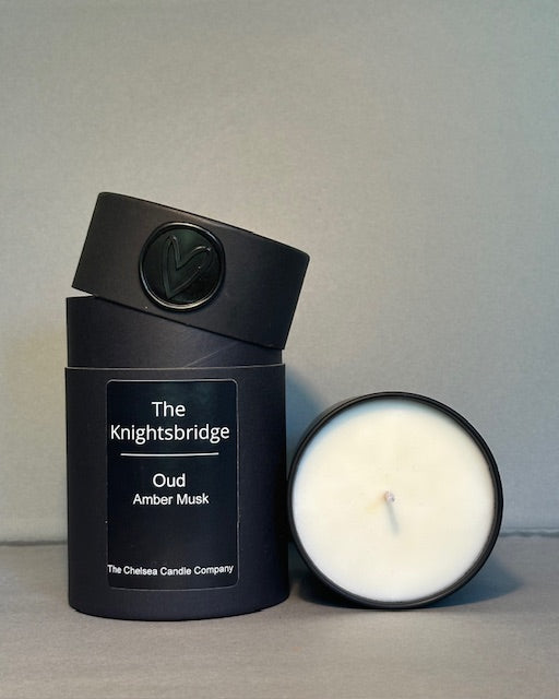The Knightsbridge Candle - Oud & Amber Musk
