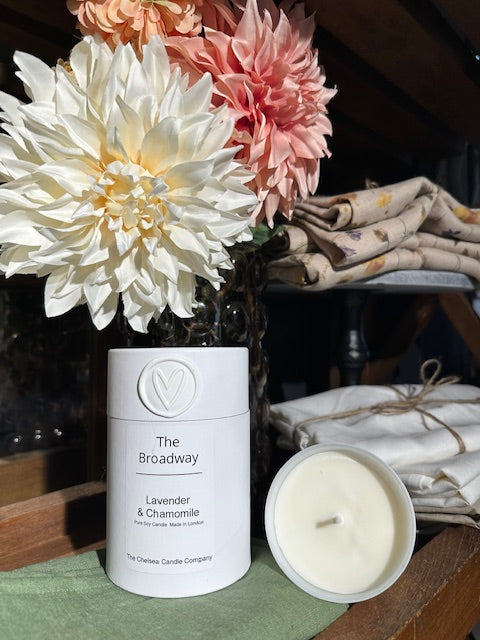 The Broadway Candle - Lavender & Chamomile Tea
