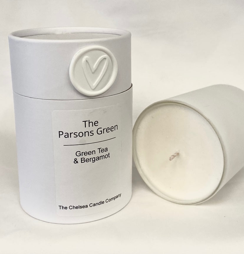 The Parsons Green Candle - Green Tea & Bergamot