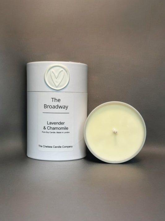 The Broadway Candle - Lavender & Chamomile Tea