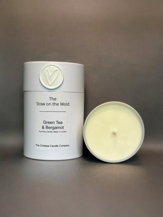 The Stow On The Wold Candle - Green Tea & Freesia