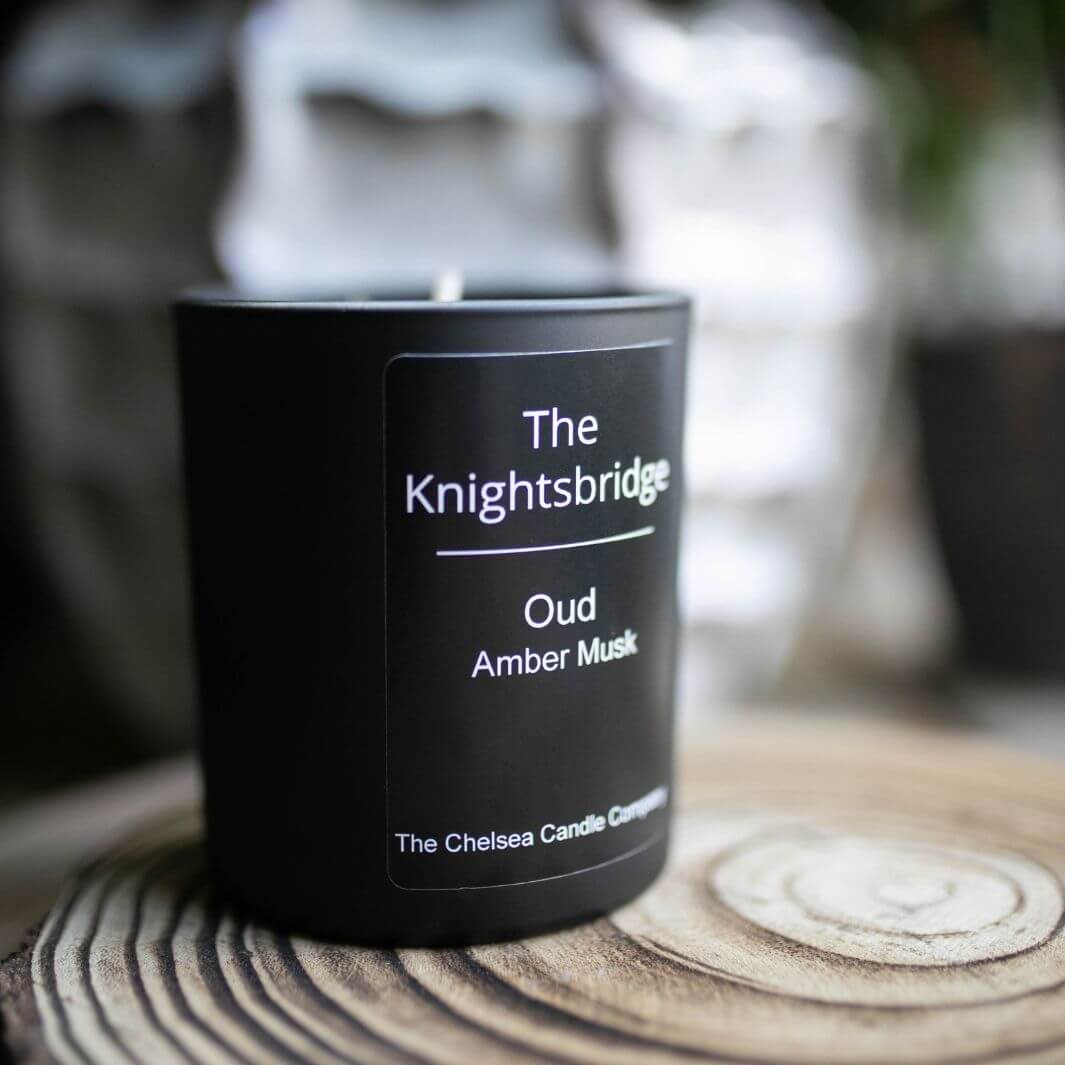 The Knightsbridge Candle - Oud & Amber Musk Scent