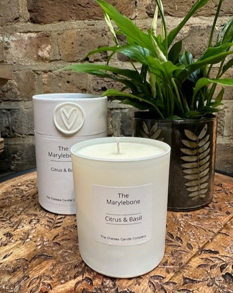 The Marylebone candle - Citrus & Basil